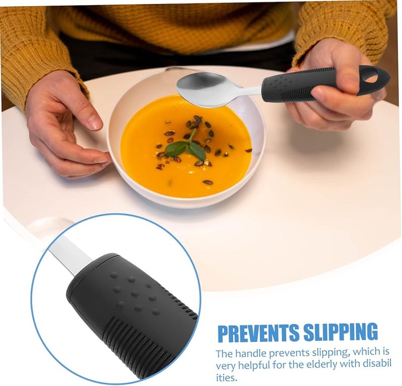 Easy Clean Adaptive Utensils for Elderly Dysphagia Travel Aids Set - Image 4